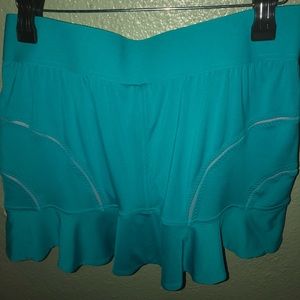Aqua Peachy Adidas skort.